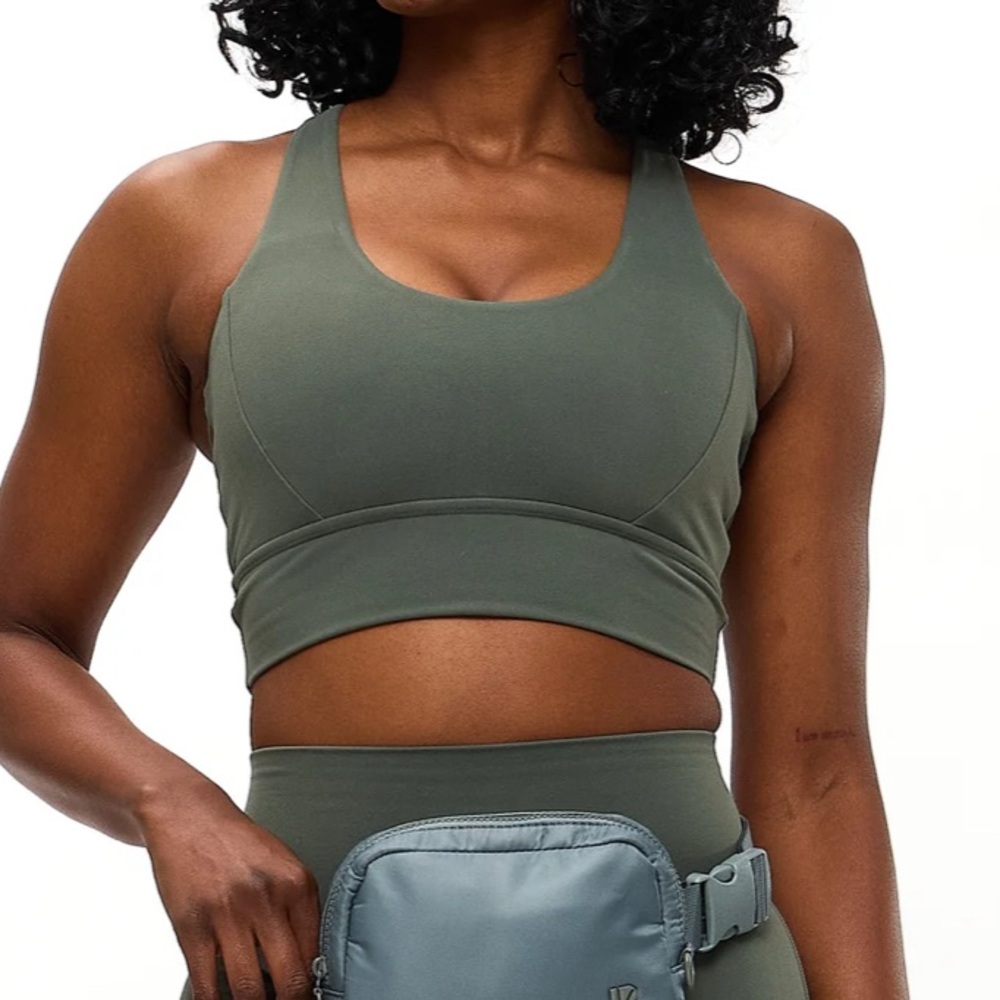 LIKE NEW Buffbunny Rosa Sports Bra Shadow Sage